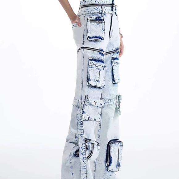 🔥zipper fly denim jeans - Picture 4 of 5